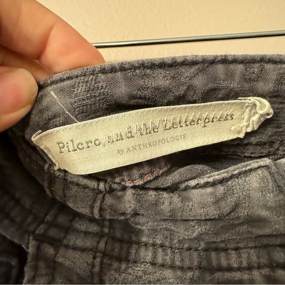 Anthropologie Pilcro Skinny Jeans Floral Black Women Size 30 - Picture 6 of 8